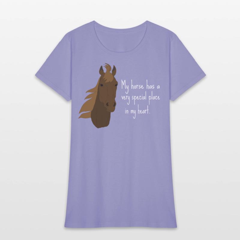 MY HORSE HAS A VERY SPECIAL PLACE IN MY HEART