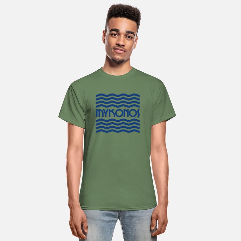 Mykonos Greece green
