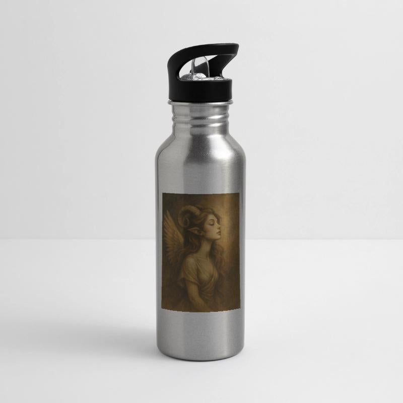 mystic – horned fantasy being with wings