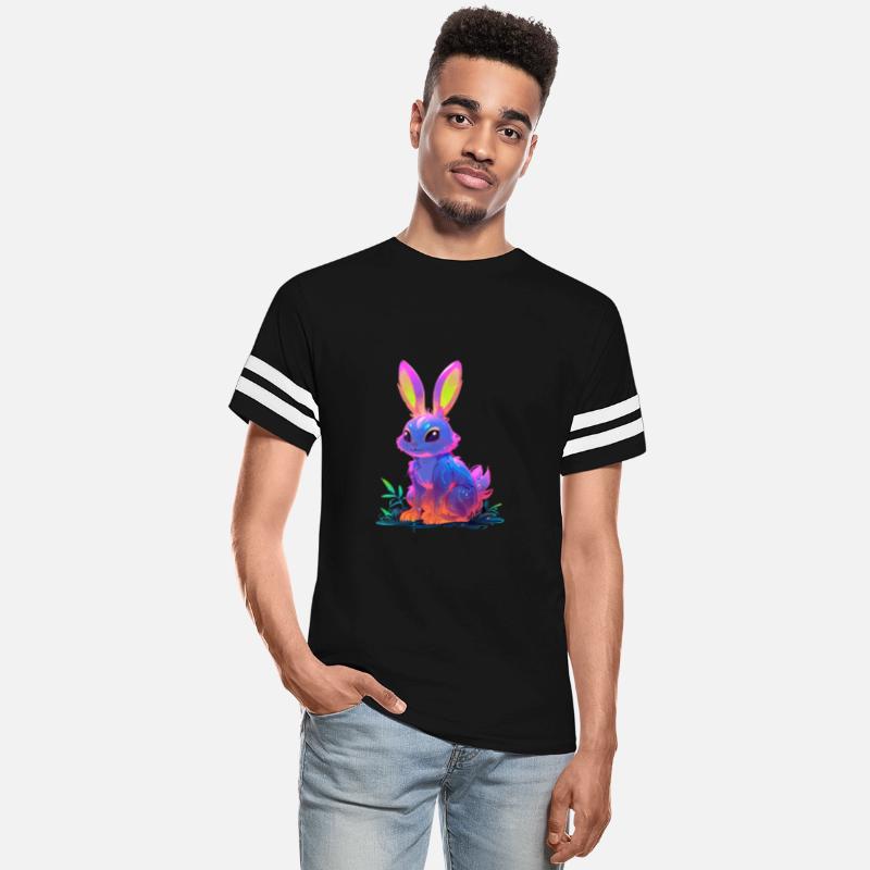 Mystical Neon Rabbit