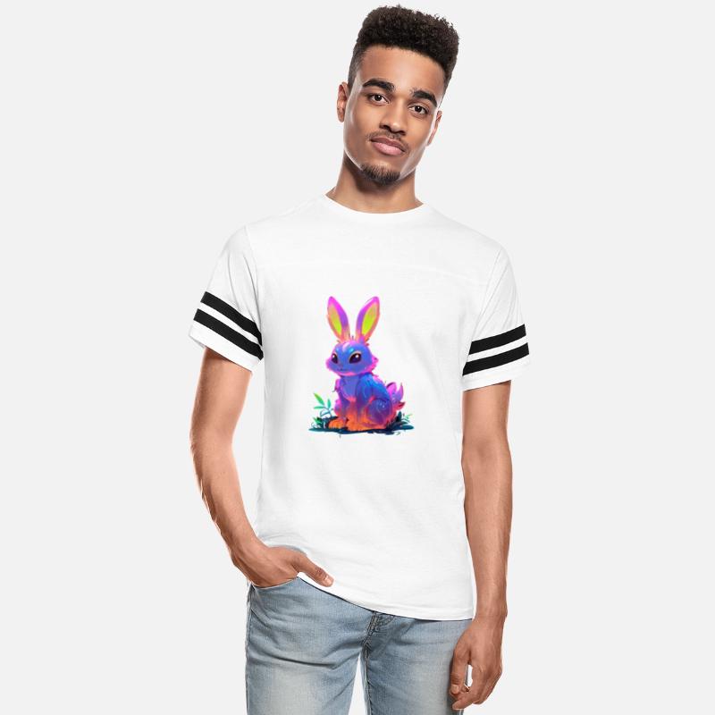 Mystical Neon Rabbit