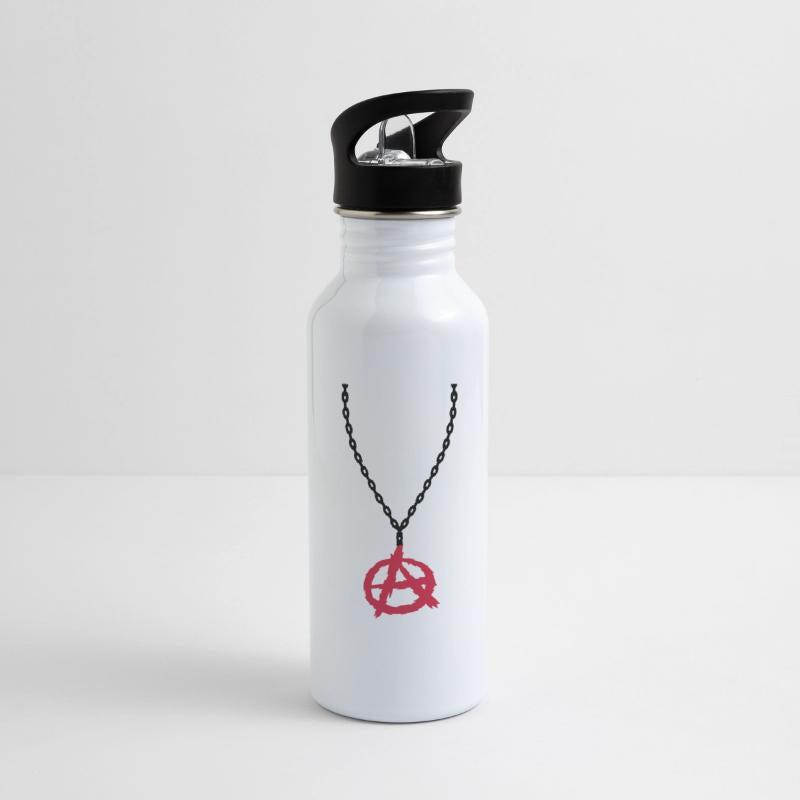 Necklace jewelry anarchy symbol