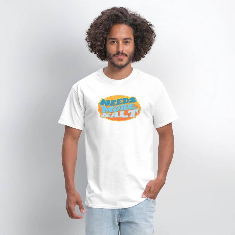 Needs More Salt Oval salty surf style beach bum