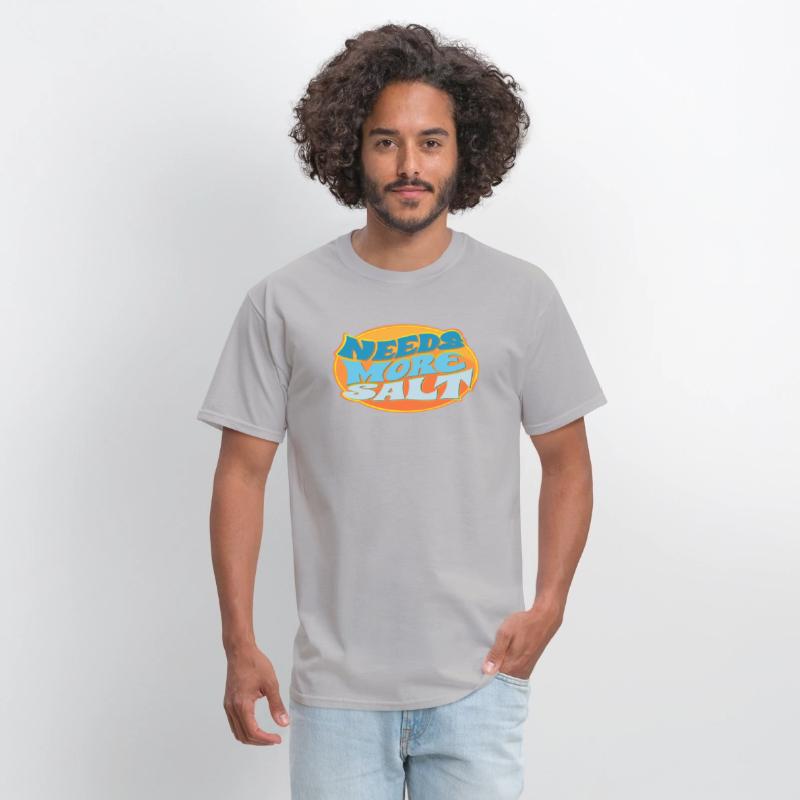 Needs More Salt Oval salty surf style beach bum