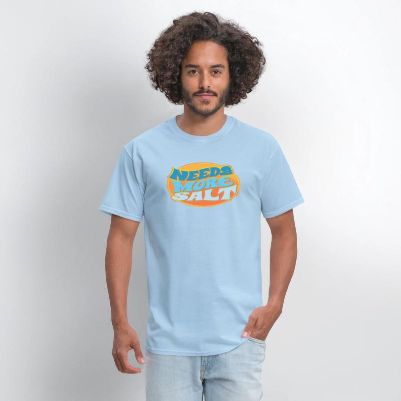 Needs More Salt Oval salty surf style beach bum