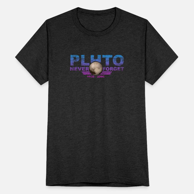 Never Forget Pluto Design Retro Style Funny Space