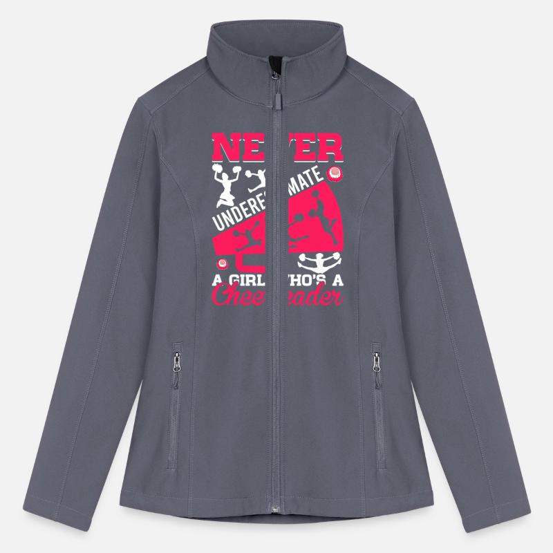 NEVER UNDERSTIMATE A GIRL WHO'S A CHEERLEADER