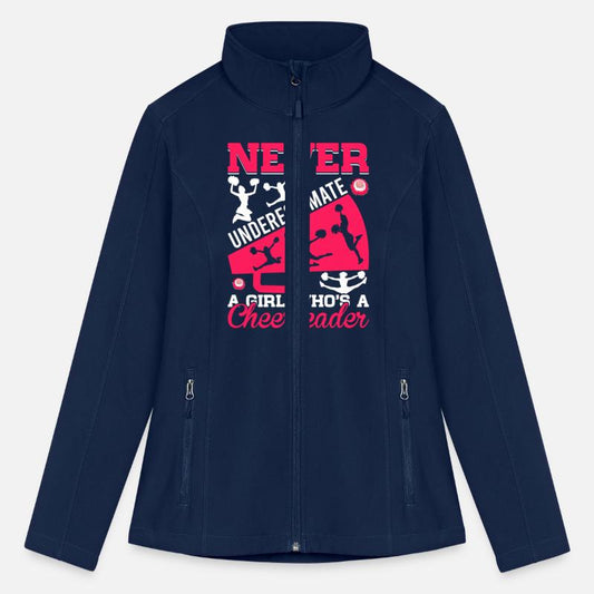 NEVER UNDERSTIMATE A GIRL WHO'S A CHEERLEADER