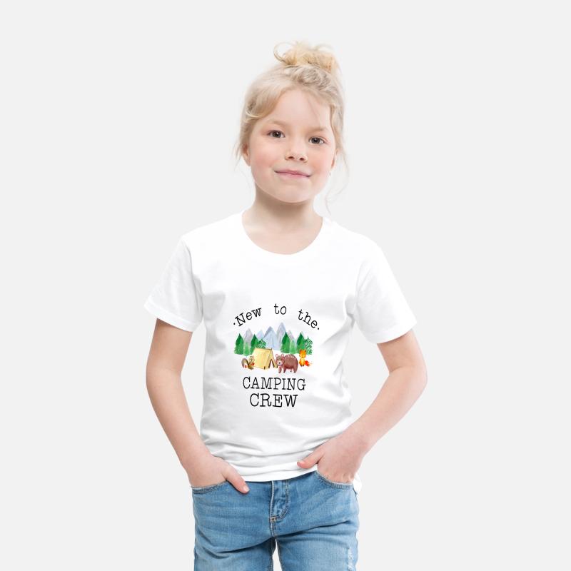 New To The Camping Crew Baby Shirt