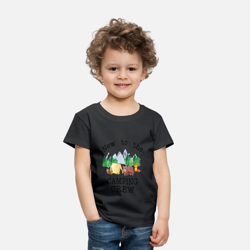 New To The Camping Crew Baby Shirt
