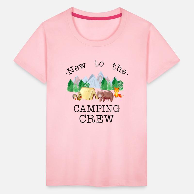 New To The Camping Crew Baby Shirt
