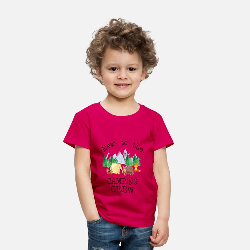 New To The Camping Crew Baby Shirt