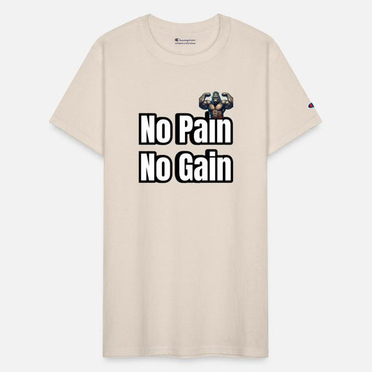 No Pain No Gain Gorilla Head