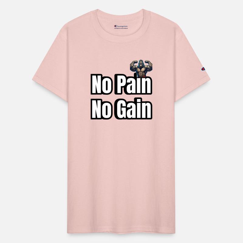 No Pain No Gain Gorilla Head