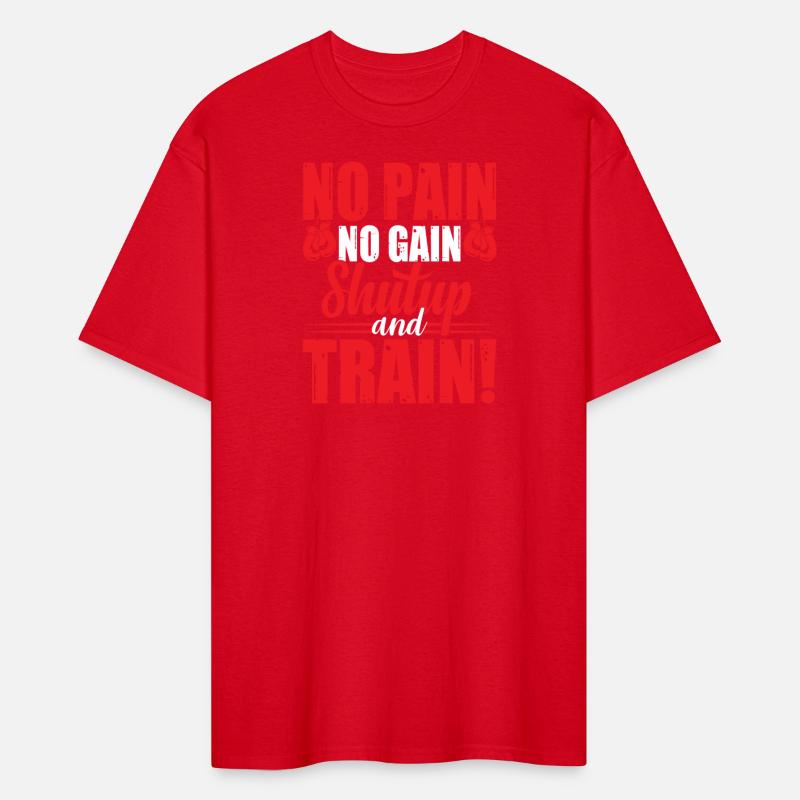 no pain no gain shut up and train