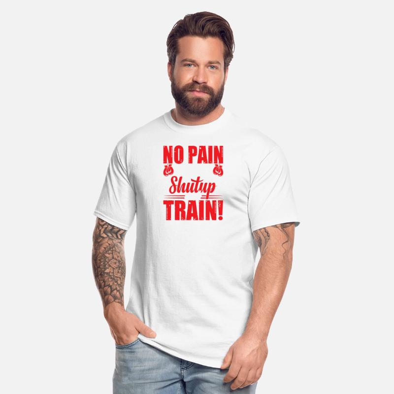 no pain no gain shut up and train