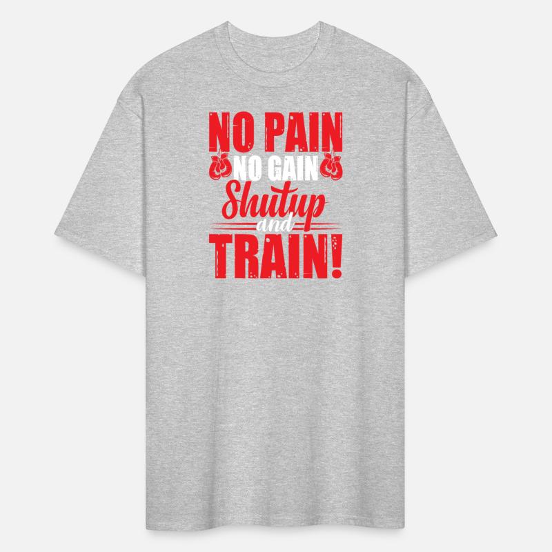 no pain no gain shut up and train