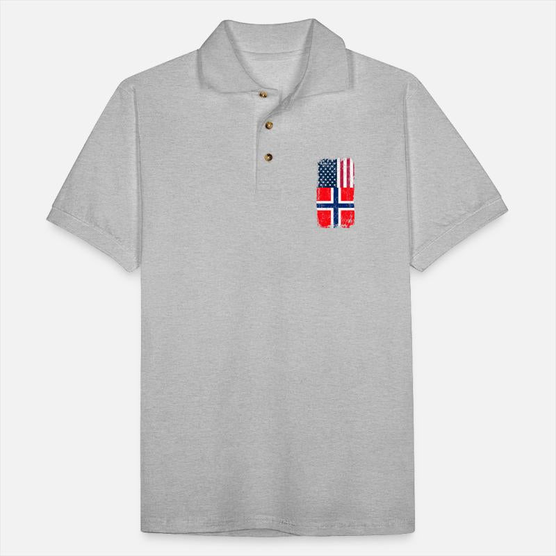 Norway USA Flag