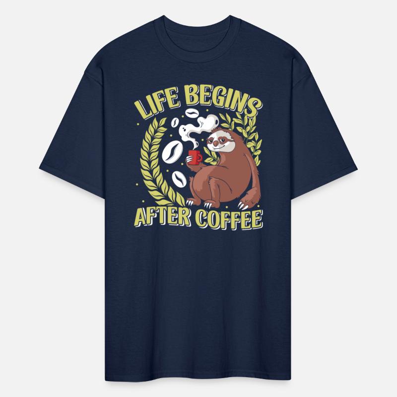 Office Colleague Life Begins After Coffee