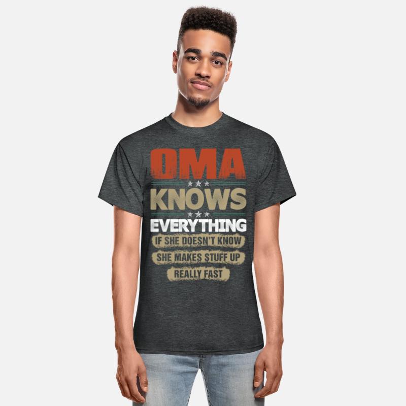 Oma Knows Everything Tshirt