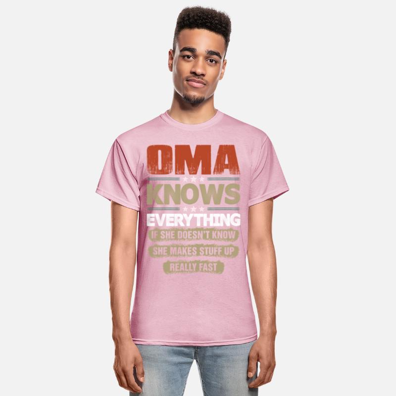 Oma Knows Everything Tshirt