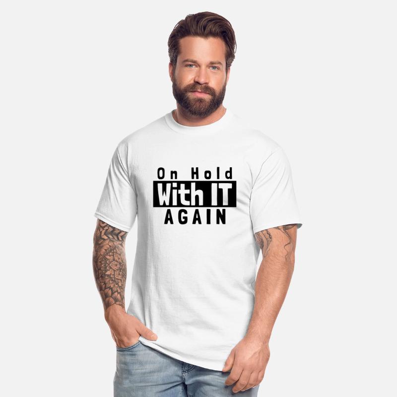 On Hold With IT Again Funny Office Humor