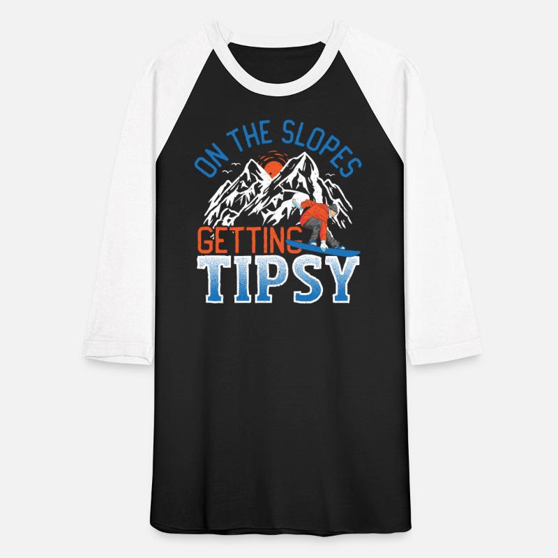 On The Slopes Getting Tipsy Snowboarding