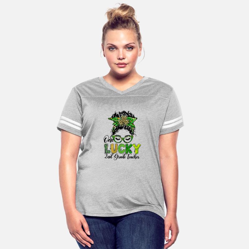 One Lucky 2Nd Grade Teacher Happy St Patric Day