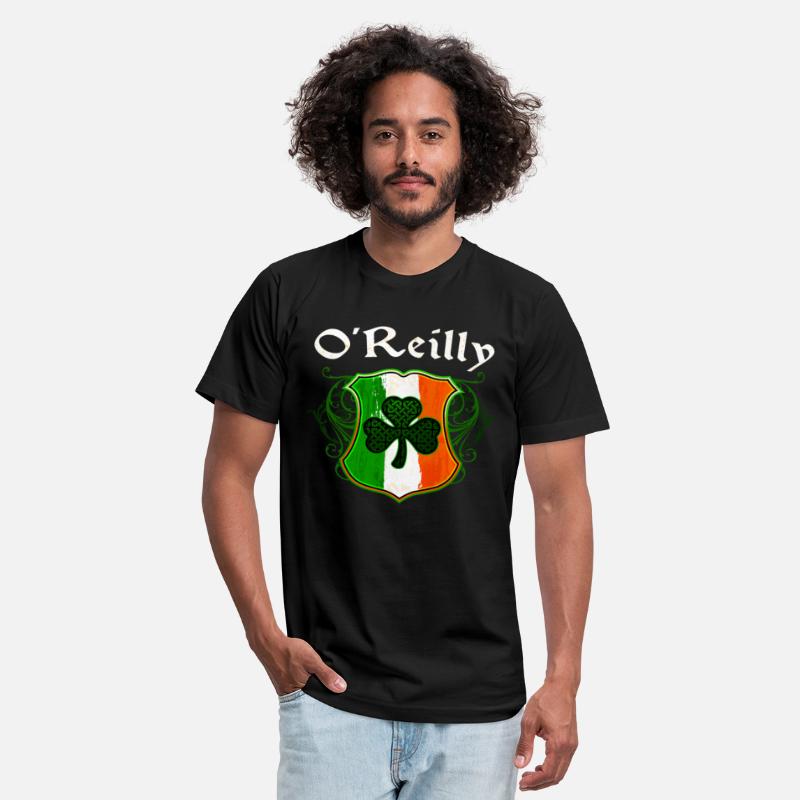 O'Reilly Irish Surname Ireland Flag Shamrock