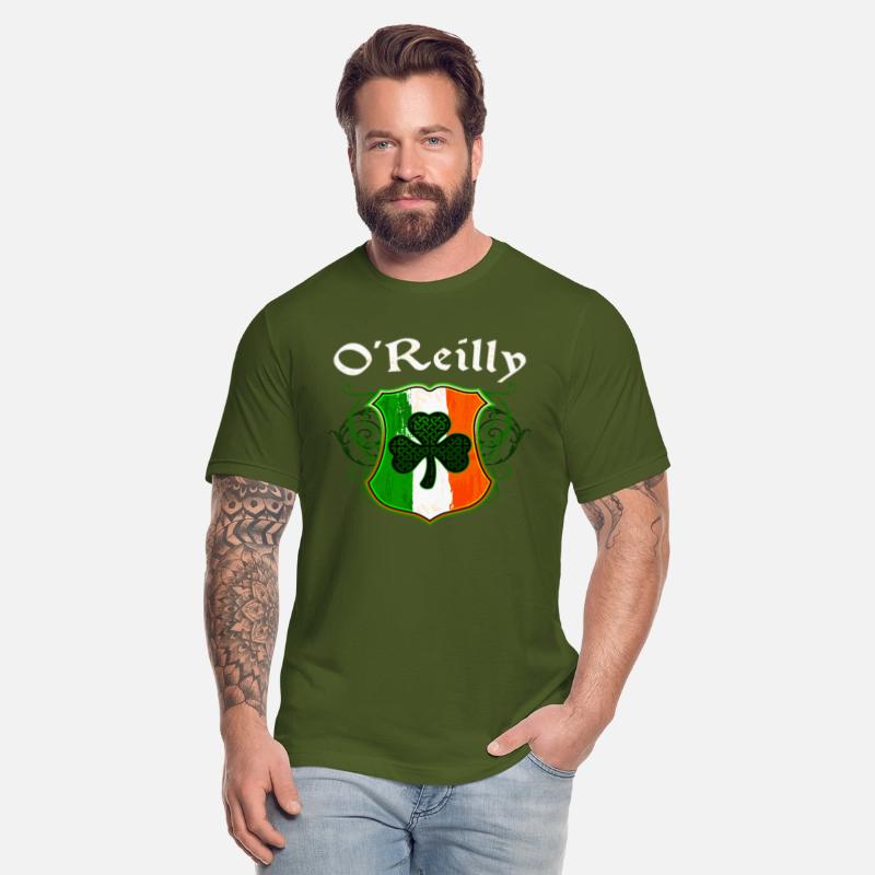O'Reilly Irish Surname Ireland Flag Shamrock