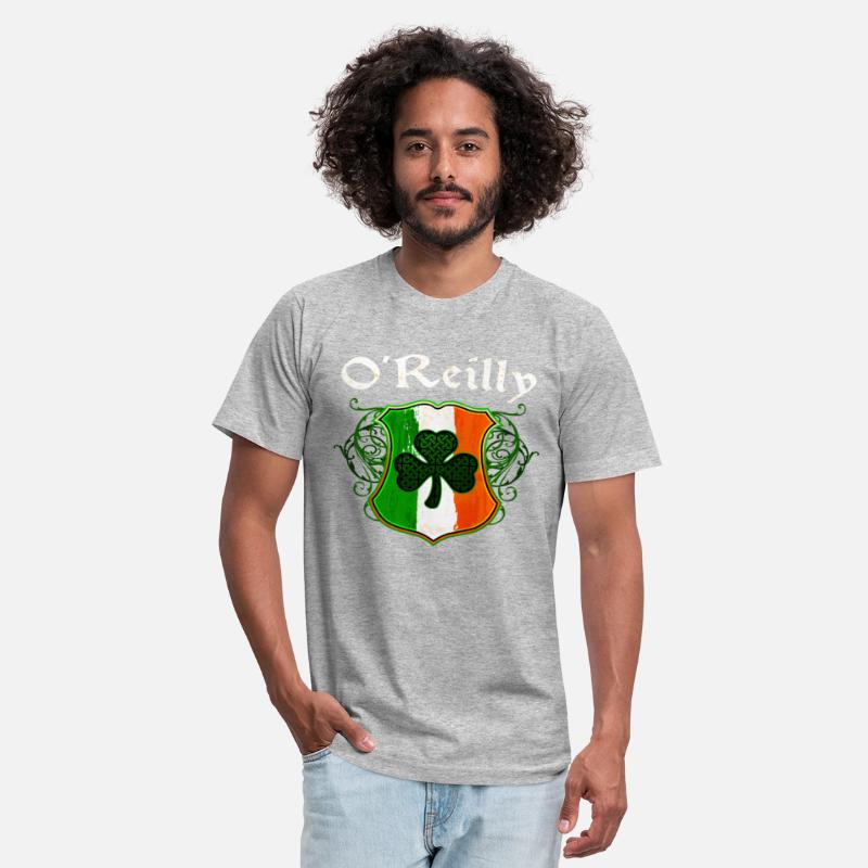 O'Reilly Irish Surname Ireland Flag Shamrock