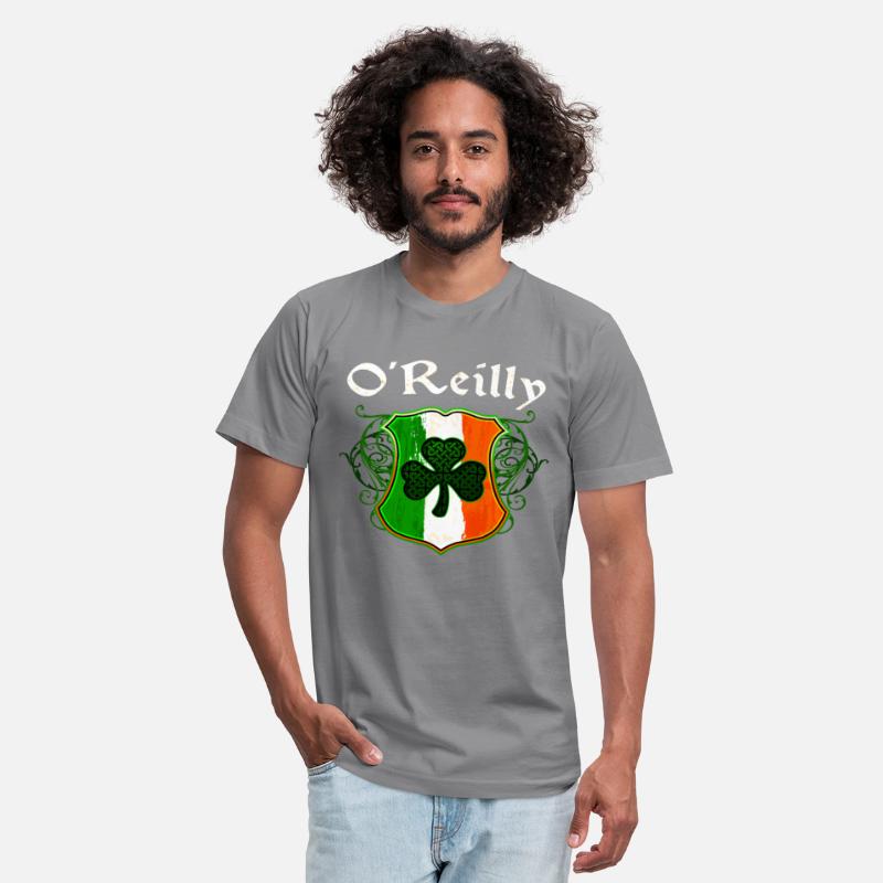 O'Reilly Irish Surname Ireland Flag Shamrock