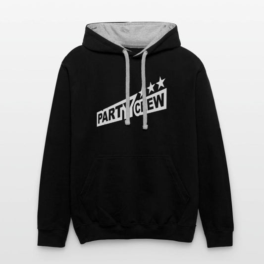 Party Crew Team Fun Friends Group Member Text Logo