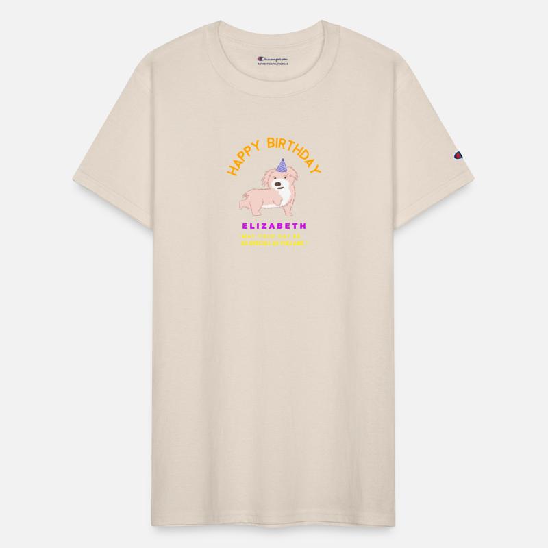 Personalized Motivational Birthday Tee | Elizabeth