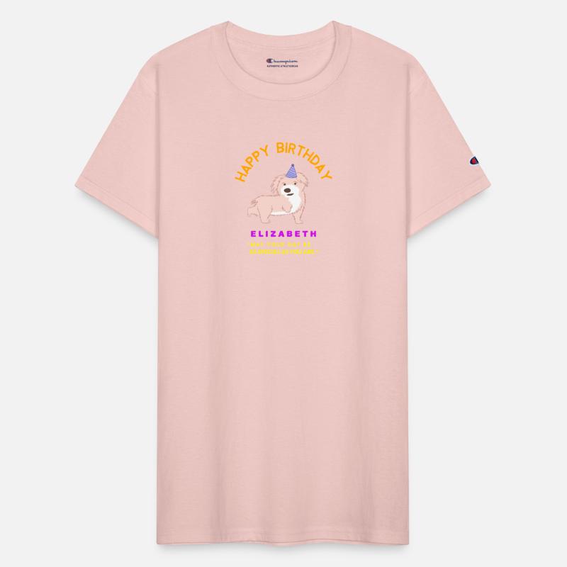 Personalized Motivational Birthday Tee | Elizabeth