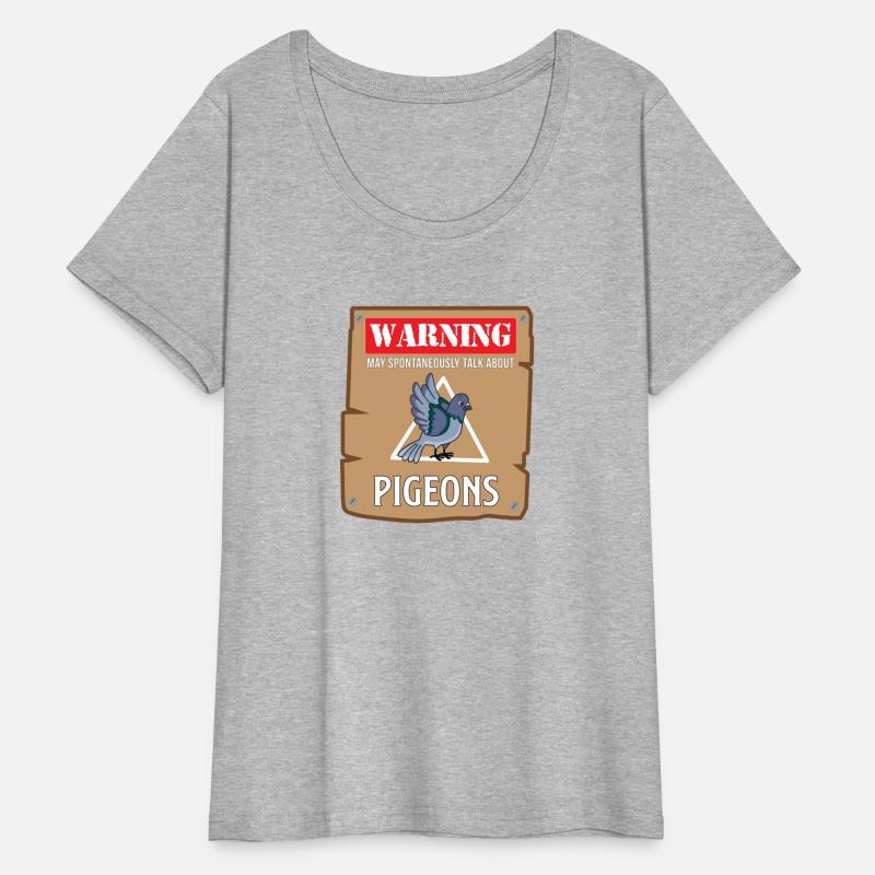 Pigeon Talk Warning Design for Pigeon Lovers