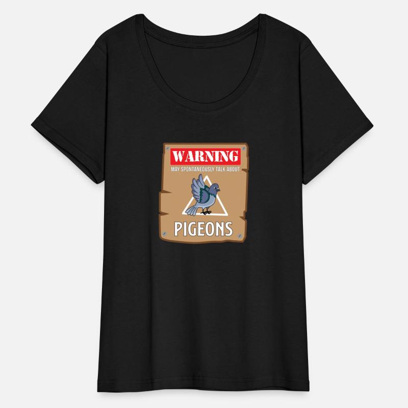 Pigeon Talk Warning Design for Pigeon Lovers