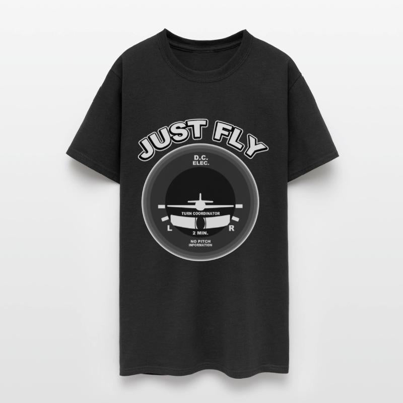 Pilot Shirt • Just Fly • Plane Gift