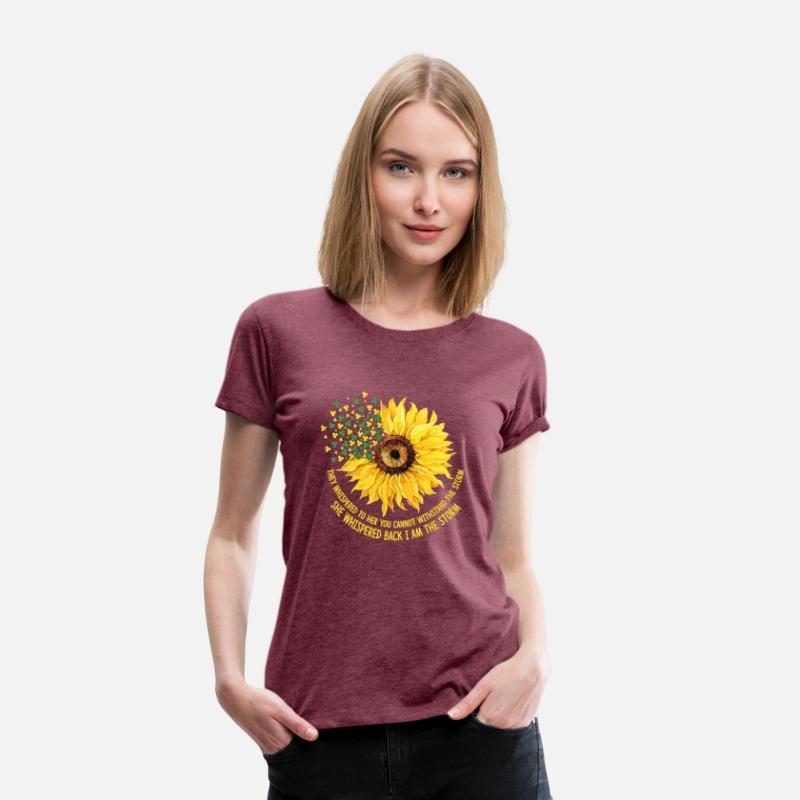 Pin on Sunflower t shirt design gifts for women