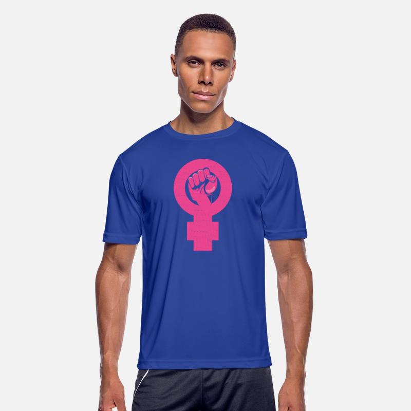 Pink Feminist Fist Feminism Rights Women Equality