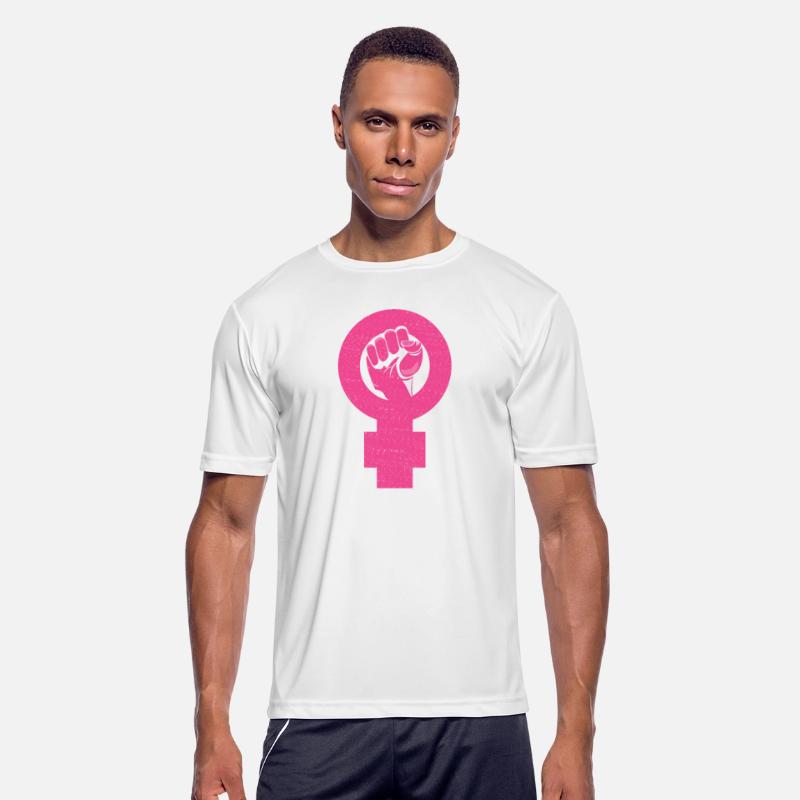 Pink Feminist Fist Feminism Rights Women Equality