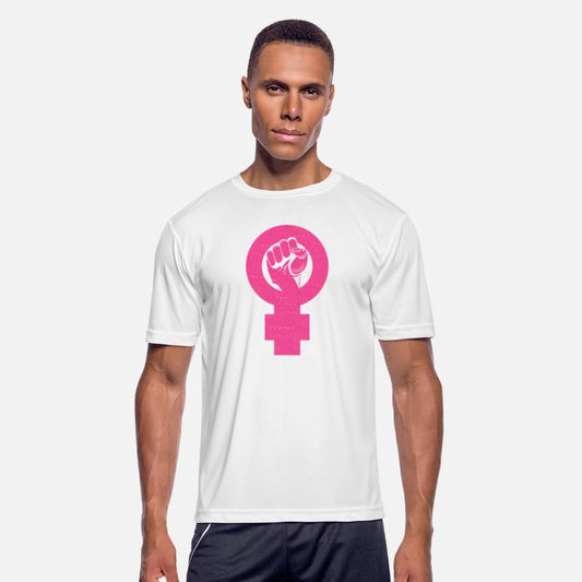 Pink Feminist Fist Feminism Rights Women Equality