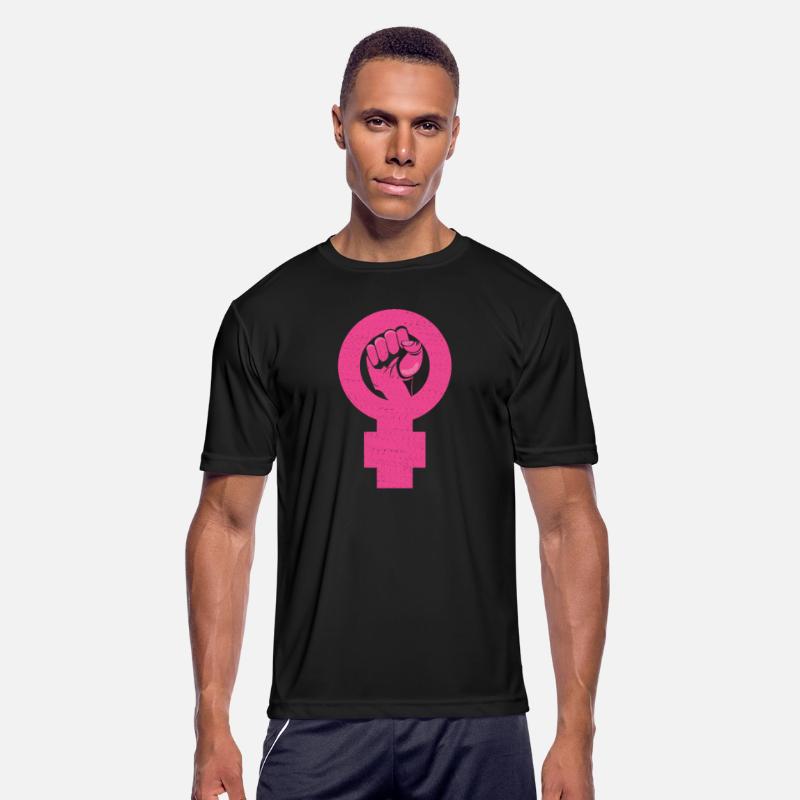 Pink Feminist Fist Feminism Rights Women Equality