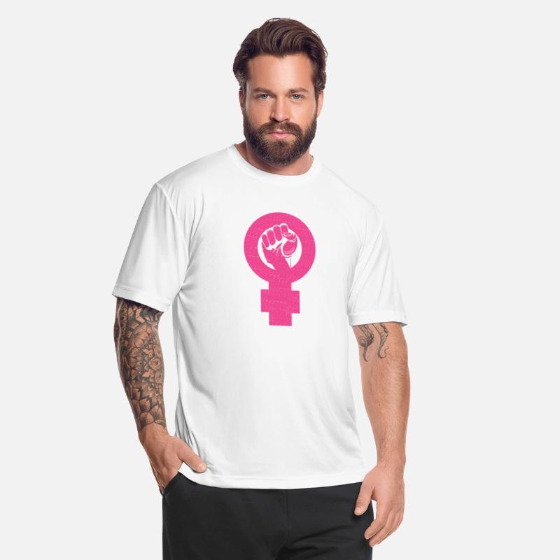 Pink Feminist Fist Feminism Rights Women Equality