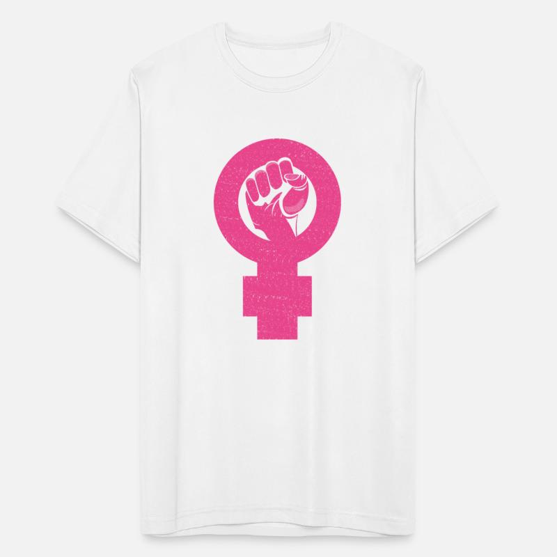 Pink Feminist Fist Feminism Rights Women Equality