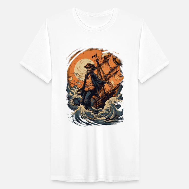 Pirate Captain Skull Sailor