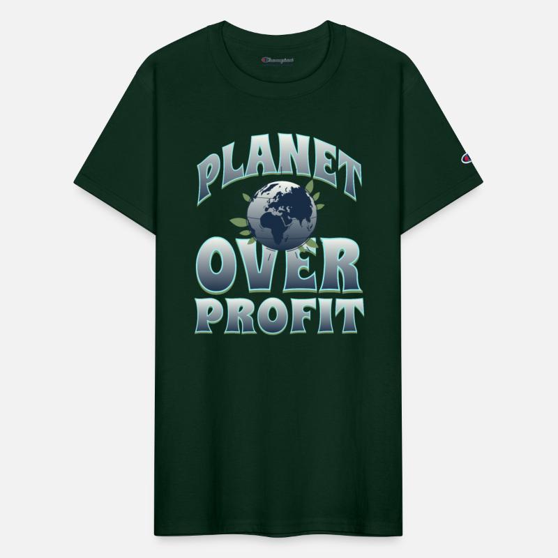 Planet Over Profit Environmental Protection Earth