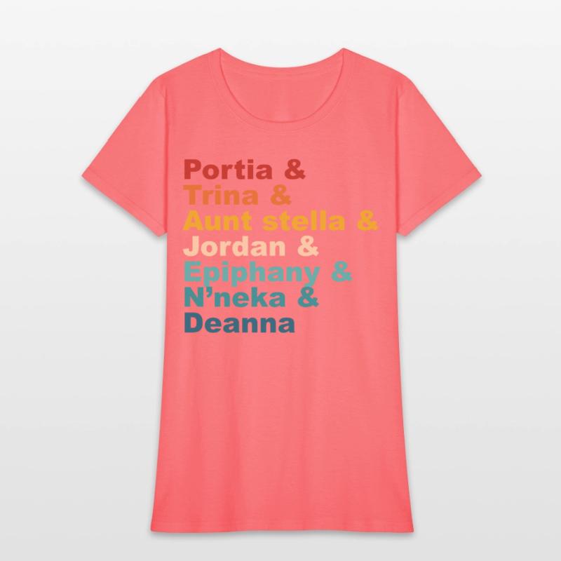 Portia& Trina& Aunt Stella& Jordan& Epiphany& N’ne