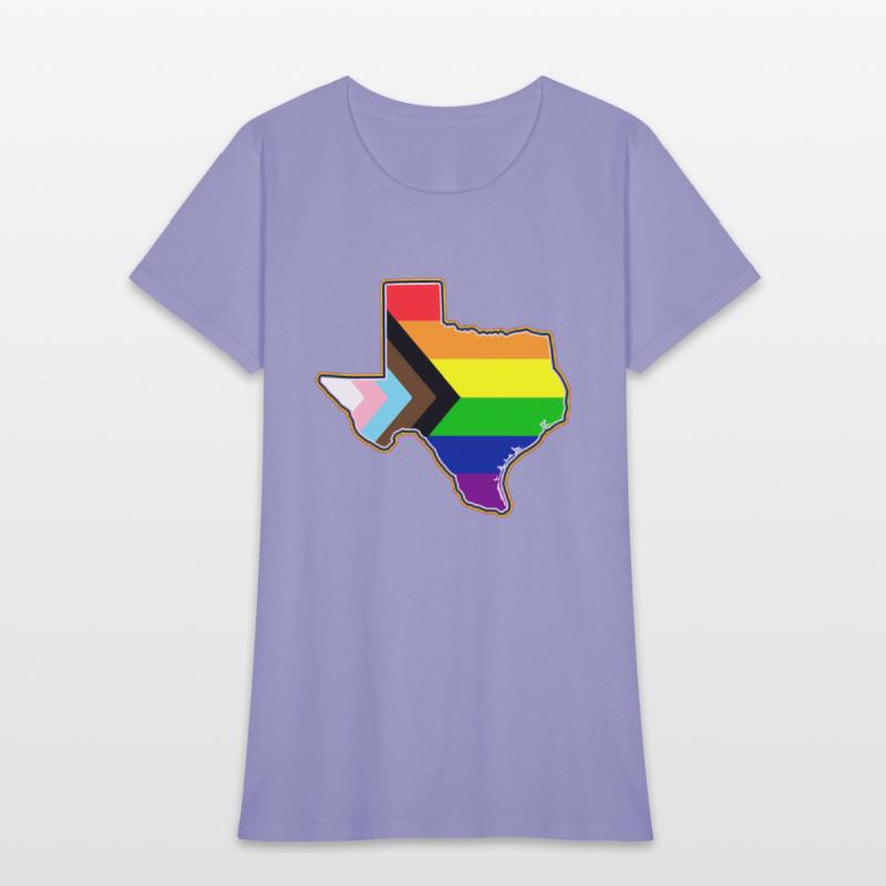 Pride Equality Flag Texas Rainbow