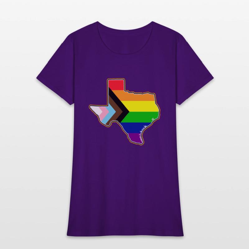 Pride Equality Flag Texas Rainbow